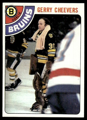 1978-79 Topps Gerry Cheevers Boston Bruins #140