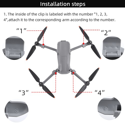 Heightening Landing Gear for DJI Air 3 Drone Extension Bracket Accessory - Picture 5 of 8
