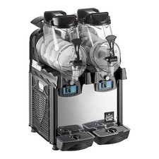 Carnival King Double 1.6 Gallon Pourover Granita / Slushy / Frozen Beverage Mach