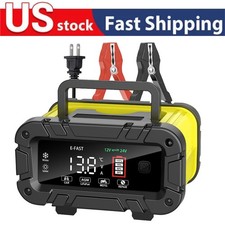 12v24v Battery Charger 20a Smart Automatic Charger Maintainer For Car Truck Use