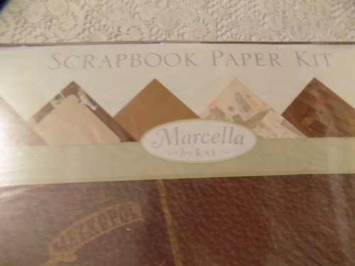 Marcella by Kay, "TRAVEL" Scrapbook Kit, 12X12 inch, 20 sheets, Stickers NEW - Picture 5 of 5