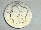 1878CC Carson City Morgan silver dollar. Heavy wear, otherwise problem-free #ar1