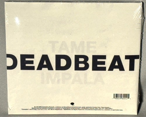 CD TAME IMPALA Deadbeat (CD, 2025) NEW MINT SEALED - Picture 2 of 2