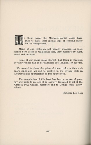 Vintage MEXICAN SPANISH COOKBOOK for GRINGOS Los Angeles California 1967 Cal-Mex - Picture 2 of 7