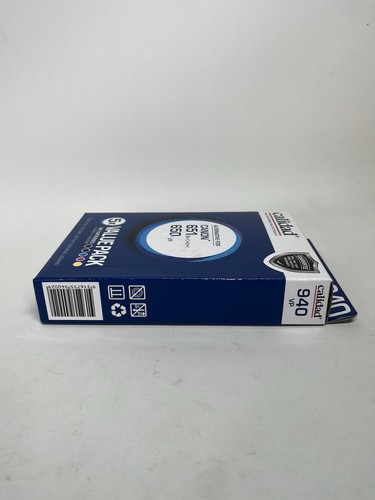 Calidad VPH2 940 Alt Canon 651XL 650XL 5x Value Pack Ink Cartridges New - Picture 3 of 3