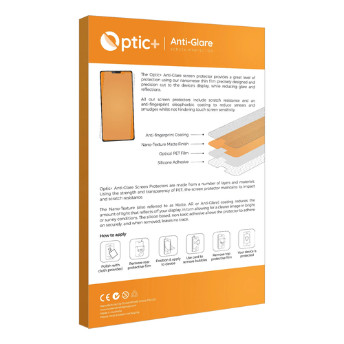 Optic+ Anti-Glare Screen Protector for Panasonic Lumix S1R II - Foto 3 di 3
