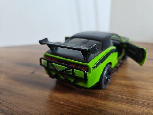 Jada Fast & Furious Letty's Dodge Challenger RT Green/Black Diecast 1:32 - Picture 8 of 12