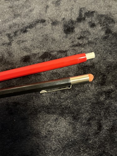 Matita meccanica Dur-O-Lite nera vintage e rossa TECH A-1 - Foto 9 di 12