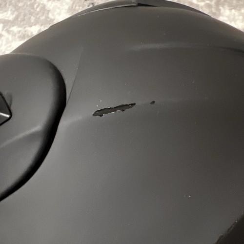 Virtue MD808 Full Face Motorcycle Helmet Flipup  Modular Visor Black Small READ - Picture 12 of 16