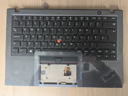 New Lenovo Thinkpad X1 Carbon 6th Gen 20KH 20KG Palmrest Cover Keyboard 01YR600