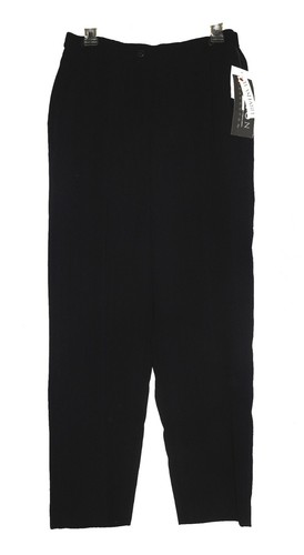 New Pants, Norton McNaughton Petites, Navy Pin-Stripes Washable MSRP-$44.00 12P - Picture 1 of 9