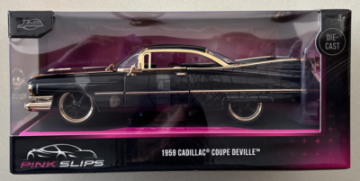 ミニカー 1959 CADILLAC COUPE DEVILLE w/ NEW 2025 Jada PINK SLIPS 1959 Cadillac Coupe Deville 1/24 | eBay