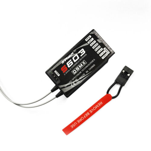 US STOCK FSFLY S603 2.4G 6CH Ricevitore aereo gamma completa per DSMX DX6i JR DX7 - Foto 5 di 10