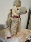 Vintage A.D. Sutton And Son'S Pleather Poodle Dog Straw Stuffed 1966 Japan Toy