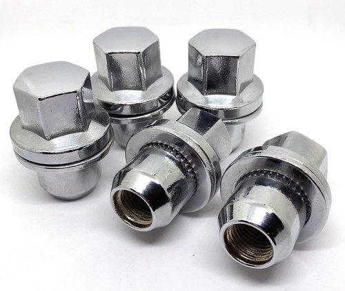 Lug Nuts Land Range Rover OEM Replacement 14MM 14x1.5 Chrome Set of 20 - Picture 1 of 3