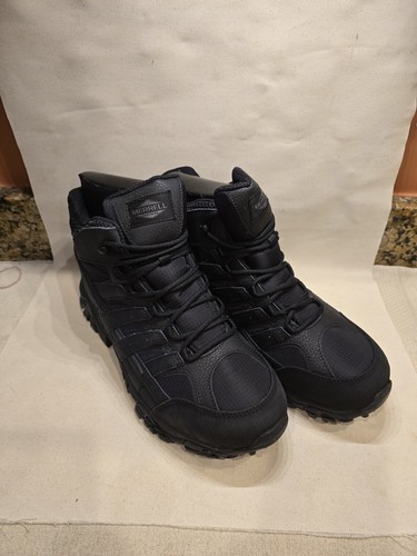 Merrell HERREN MOAB 2 MID WP MILITÄR & TAKTISCHE STIEFEL, GRÖSSE 11,5, SCHWARZ J-15853 - Bild 8 von 14