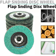 5Pcs 4 Inch T27 Zirconium Flap Disc Sanding Grinding Wheel F Angle Grinder Tool