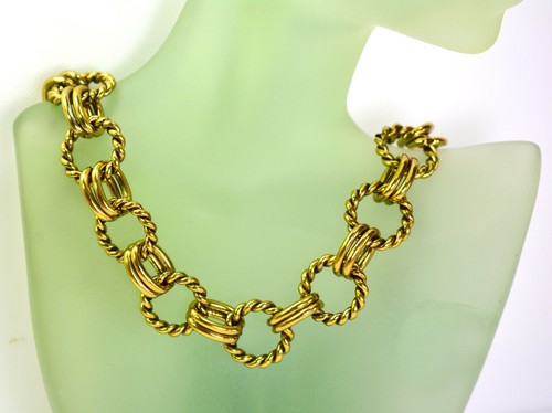 Heidi Daus Jewelry Statement Chain Necklace @ - Picture 3 of 5