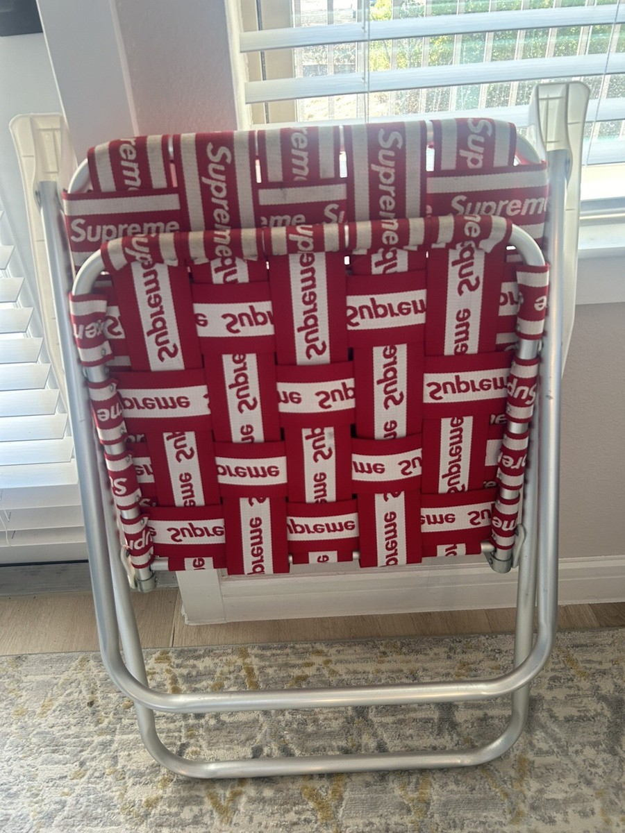 SS20 Supreme Lawn Chair Red Collector Item | eBay SS20 Supreme Lawn Chair Red Collector Item | eBay
