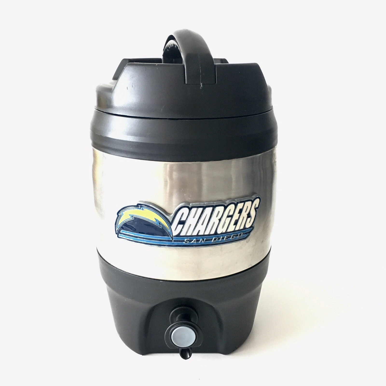 San Diego Chargers Keg 1 Gallon Tailgate Cooler Jug Drink Dispenser 128 Oz 3.8L