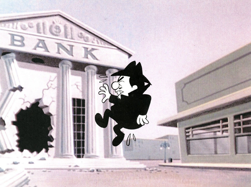 Jay Ward Cartoonist of Boris & Natasha Cartoon Cels Hand Painted - Picture 1 of 3