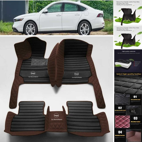 For Mini Car Floor Mats Waterproof Luxury Custom PU Leather Carpets All Models - Foto 5 di 29