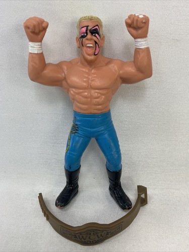 Vintage WCW 1990 Galoob Sting  Wrestling Action Fi...