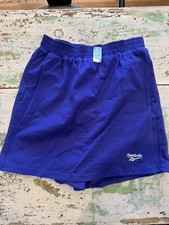 Vintage Reebok Shorts Skort Women’s XL Purple 90s NEW NWT Made In USA *RARE*