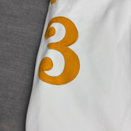 Pantalones deportivos Bethel Bruins Reebok para hombre blancos Allen Iverson #3 cordón talla XL - Imagen 4 de 10