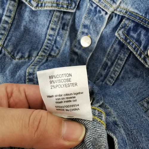 Ladies Jacket Size 10 A&G Blue. Denim Jean Smart Casual Day - Picture 9 of 9