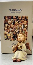 Goebel Hummel Angel Sounds of the Mandolin Hum 438 W Germany Figurine