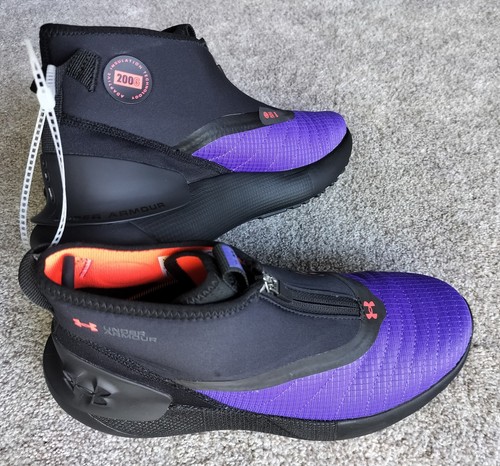 Under Armour Hombres Talla 7.5/8 UA HOVR Phantom 3 SE Senderismo Botas para Correr Púrpura Negro - Imagen 1 de 7