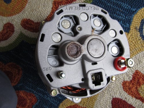 NOS reman 12V 63 AMP Alternator 1969 1970 Chevy 12321156 - Picture 4 of 7