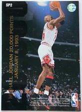 DOMINIQUE WILKINS ~ MICHAEL JORDAN 1992-93 Upper Deck #SP2 20,000 Points Insert