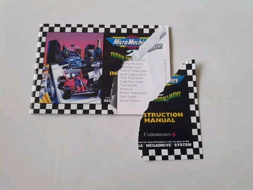 MICRO MACHINES 2 TURBO TOURNAMENT SEGA MEGA DRIVE PAL GAME BOXED MANUAL COMPLETE - Picture 6 of 6
