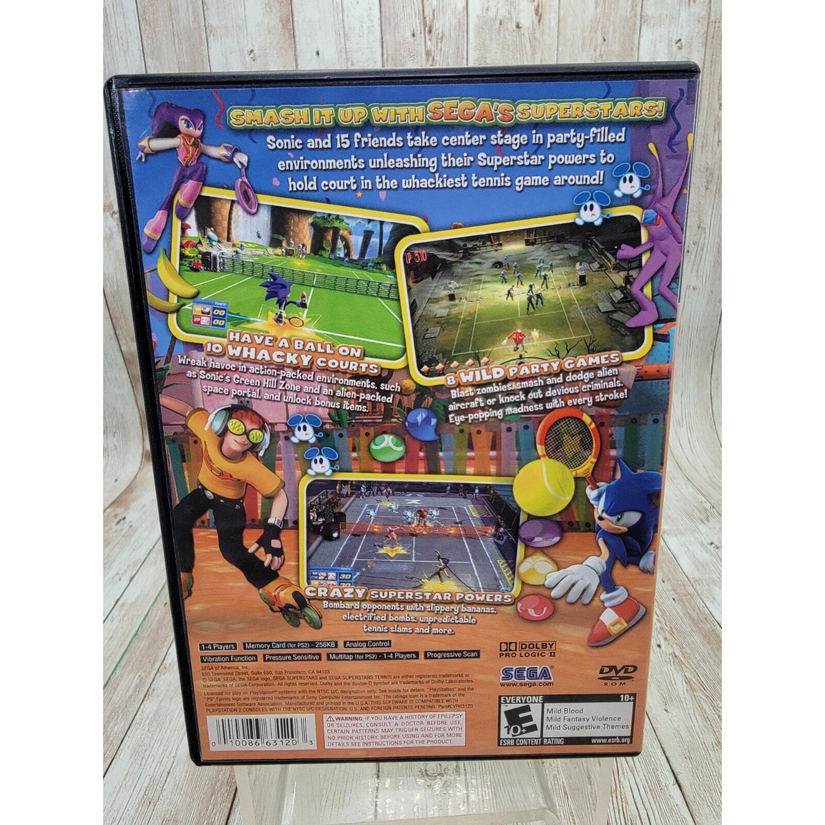 Sega Superstard Tennis für Playstation 2 PS2 (Gebraucht) in Winkel für
