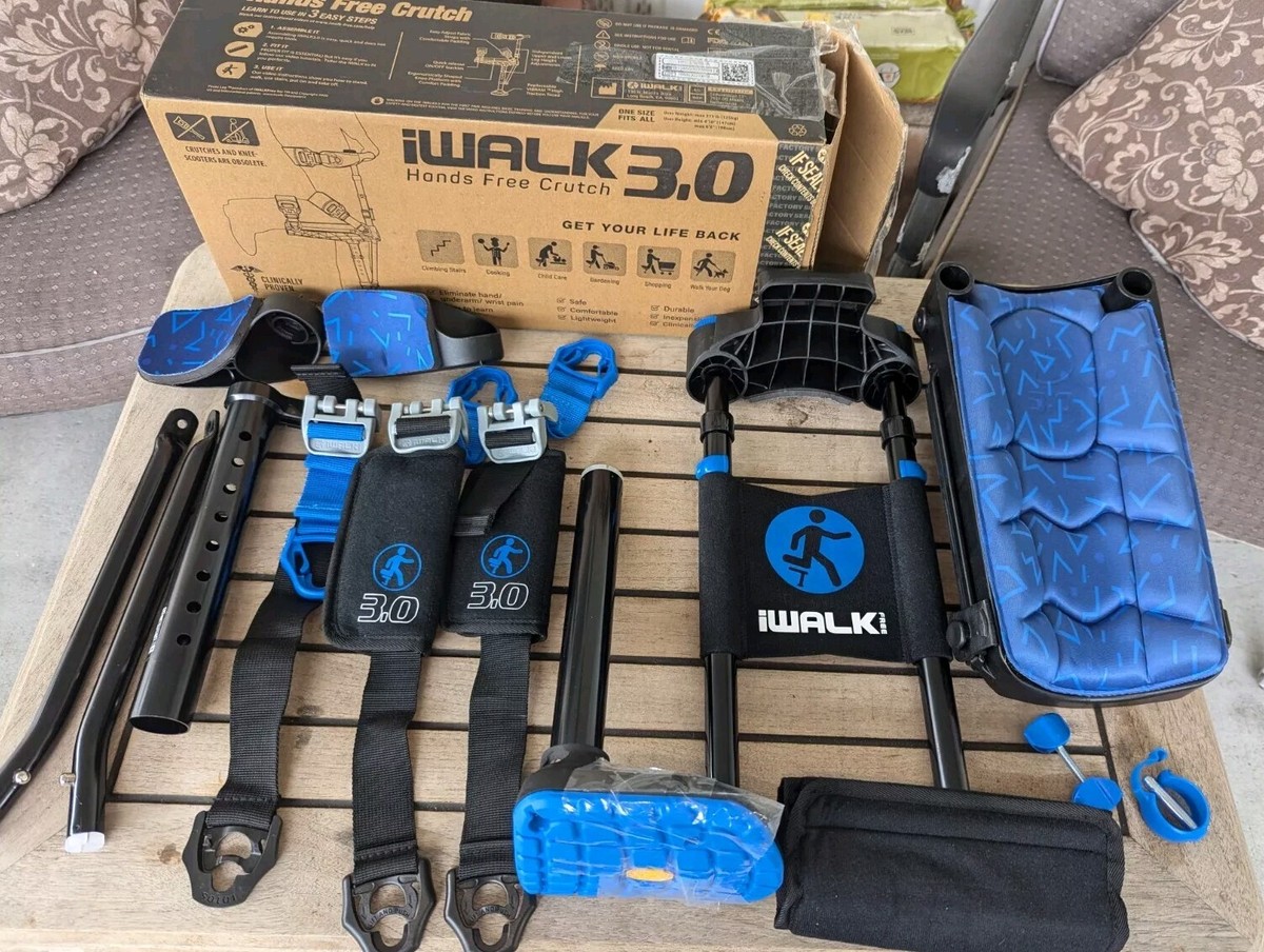 アイウォーク3.0 iWALK 3.0 Hands Free Crutch New Sealed Award Winning