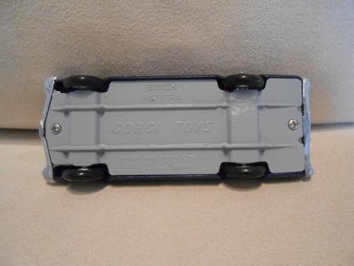 " Buick Riviera 1963-65 Cabrio " Corgi-Toys ca. 1:43 lila-blau-metallic Unikat - Bild 11 von 11