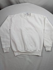 Jerzee Nublend Kids Sweatshirt Size 12-14 Blank Crew Neck Made in USA