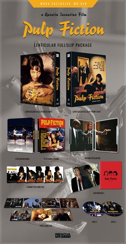 Pulp Fiction BLU-RAY Steelbook Limited Edition - Lenticular / NOVA - Picture 2 of 3
