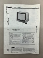 AOC AC1434 Service Manual Sams Photofact Free Shipping