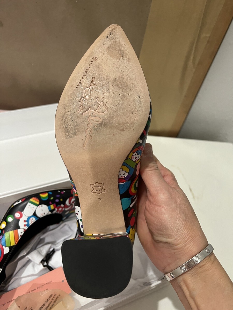 アリスアンドオリビアalice ＋oliviaポインテッドトゥ フラット