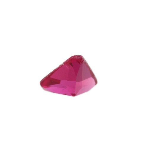 Loose Triangle Shape Cut Ruby CZ Stone Single Red Cubic Zirconia July Birthstone - Picture 24 of 36