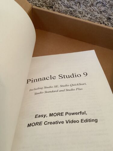 Pinnacle Studio Media Suite Plus Version 9 Video Digital Media Editing - Picture 14 of 20
