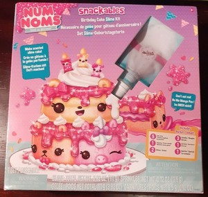 num noms birthday cake slime