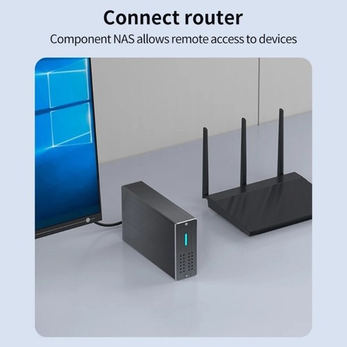 Hard Drives Docking Station USB 3.0 Aluminum Double Bay Hard Drives Dock for 2.5 - Afbeelding 7 van 8
