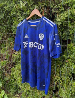 LEEDS UNITED 2021/2022 AWAY FOOTBALL SOCCER JERSEY SHIRT by ADIDAS