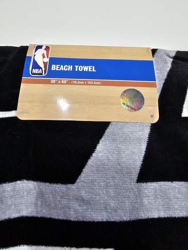 NBA San Antonio Spurs Basketball Team Beach Towel 30x60 Inches Team Colors - Picture 5 of 6
