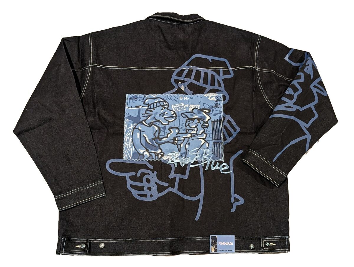 Vintage Y2K Raw Blue 3XL Denim Jacket NWT! Deadstock Urban Vintage Y2K Raw Blue 3XL Denim Jacket NWT! Deadstock Urban