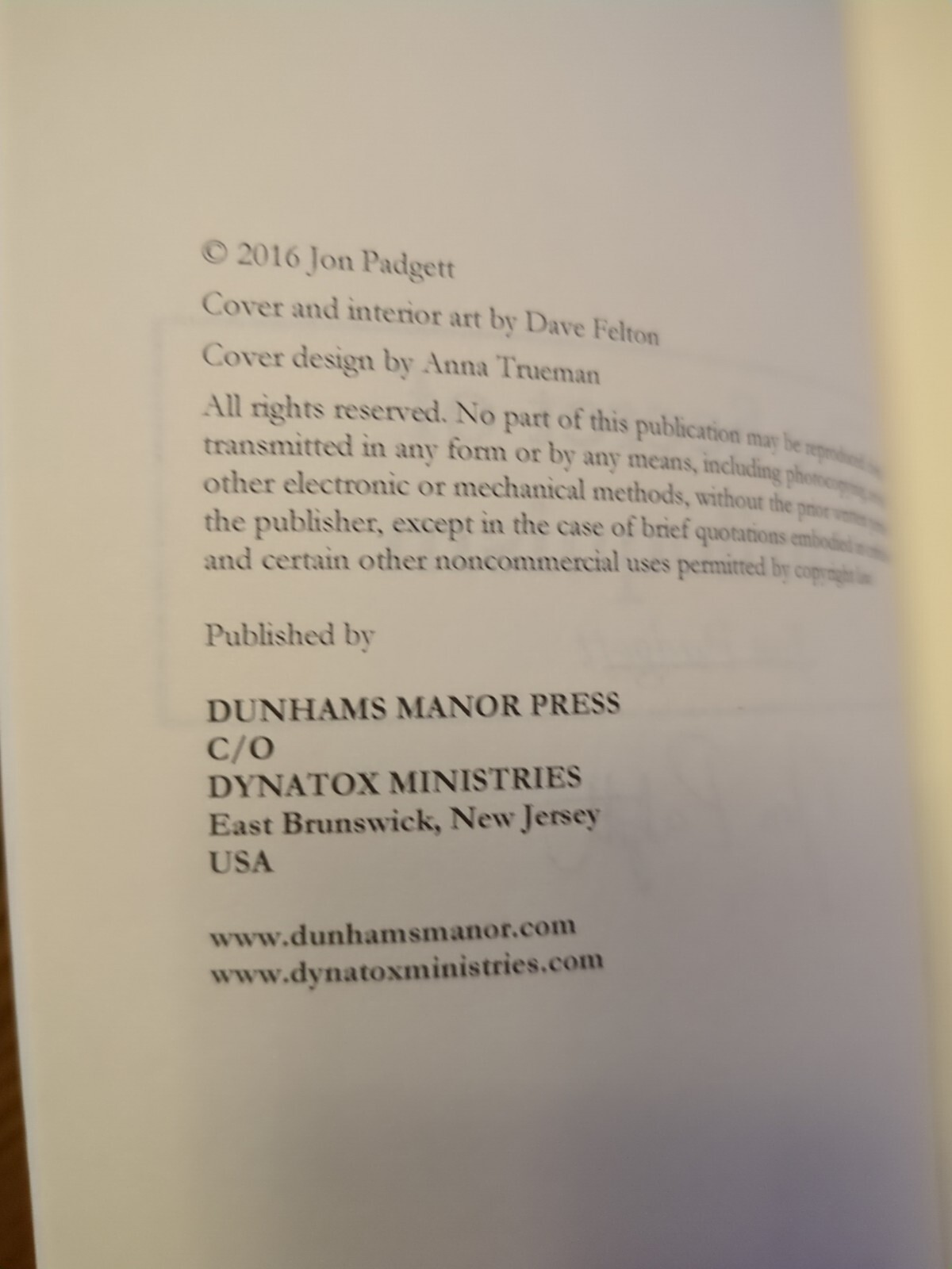 [Signed] The Secret Of Ventriloquism By Jon Padgett Dunhams Manor Press